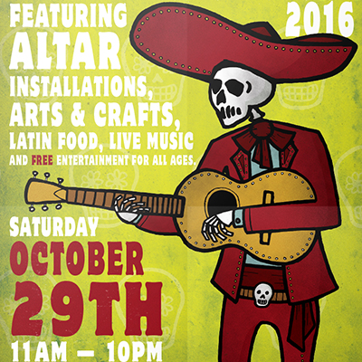 Dia de Muertos poster design